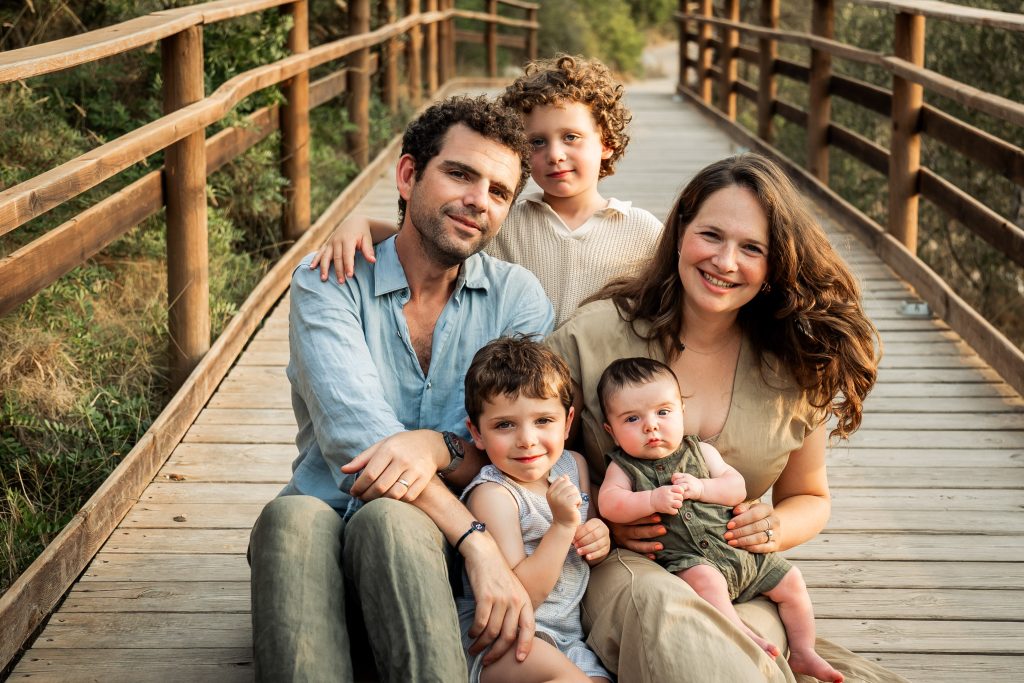 Natural family photoshoot in Mallorca